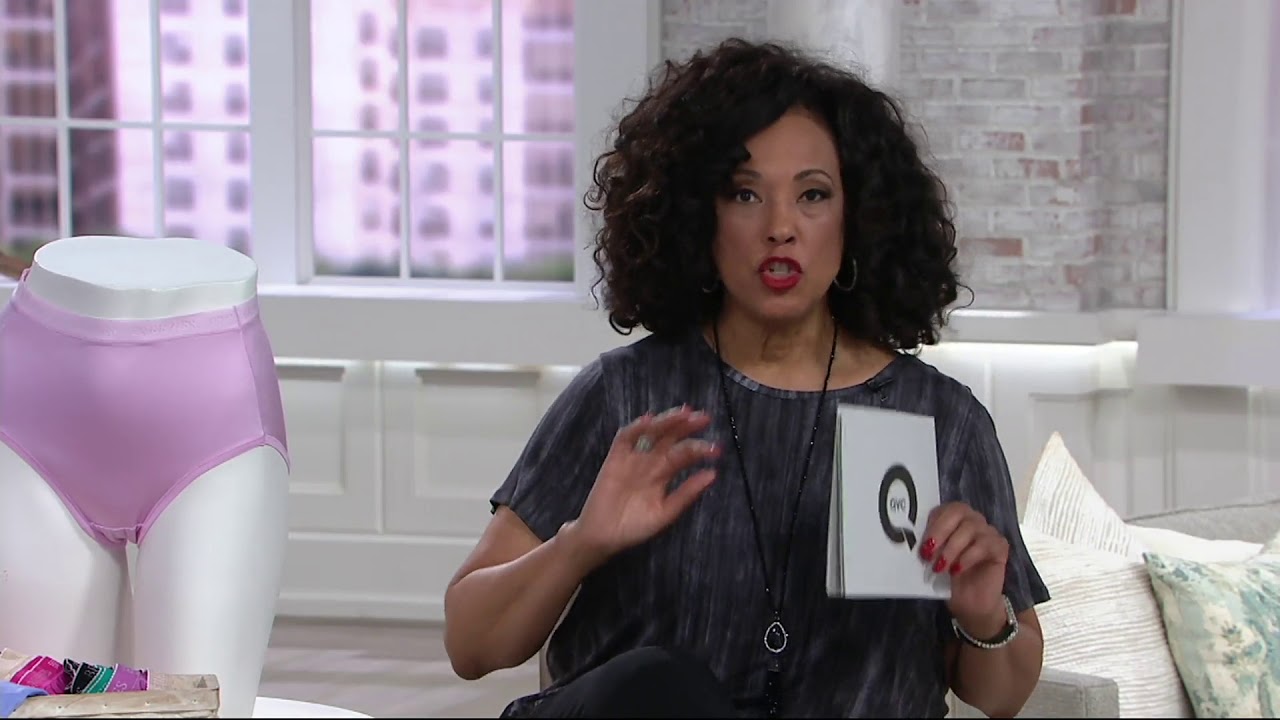 Breezies Set of 4 Nylon Microfiber Panties on QVC