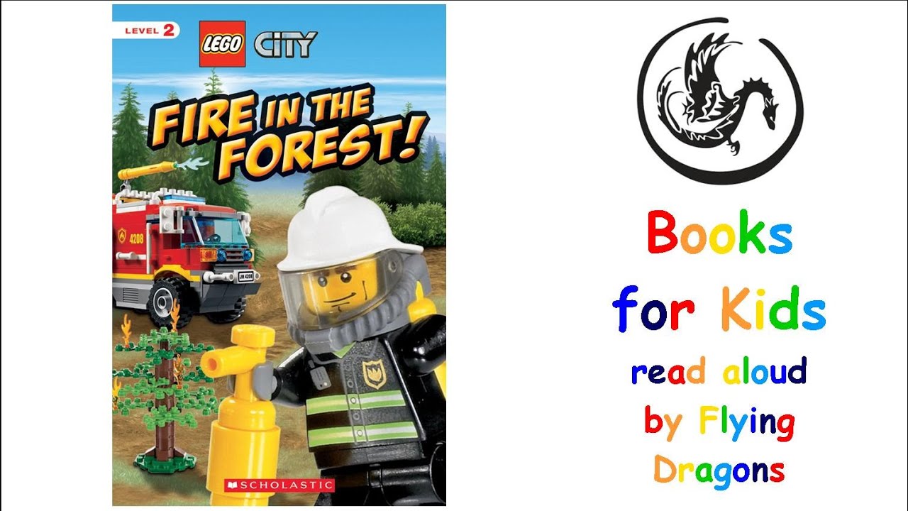 Lego City - Fire in the Forest | Books Read Aloud for Children | Audiobooks