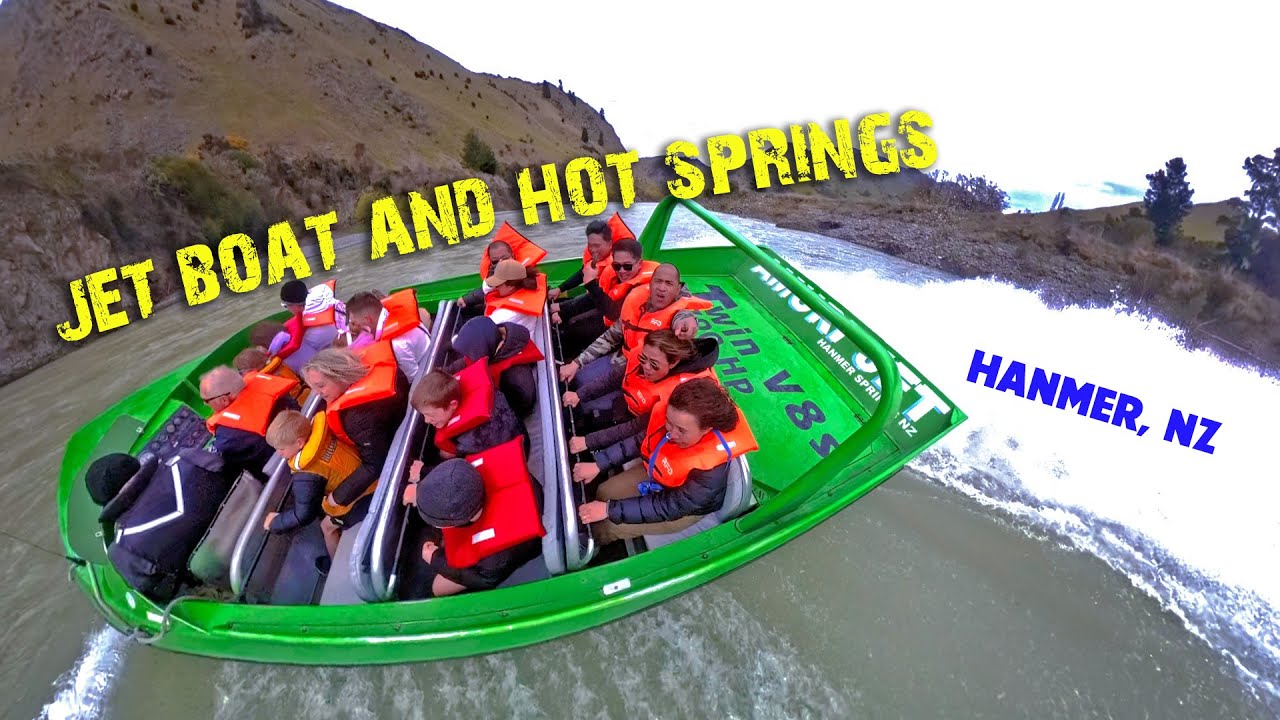 Adventure Meets Relaxation: Jet Boating + Hot Springs in Hanmer 