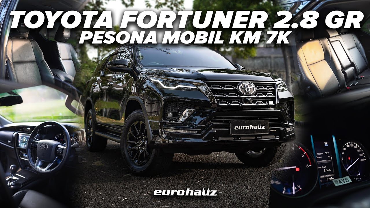 KILOMETER BARU 7000?! INI DIA STOK ANTIK FORTUNER 2.8 GR 2023 PUNYA KITA JON