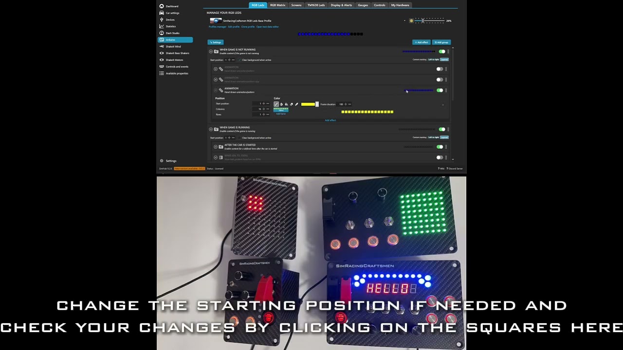 SimHub Button Box Setup Tutorial for multiple button boxes | SimRacingCraftsmen