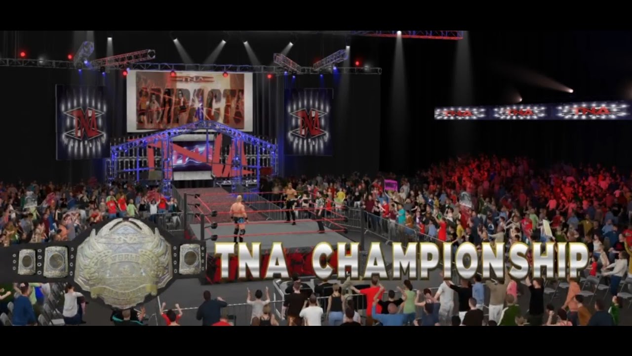 TNA 2K17  - Christian Cage VS Jeff Jarrett  - TNA Title
