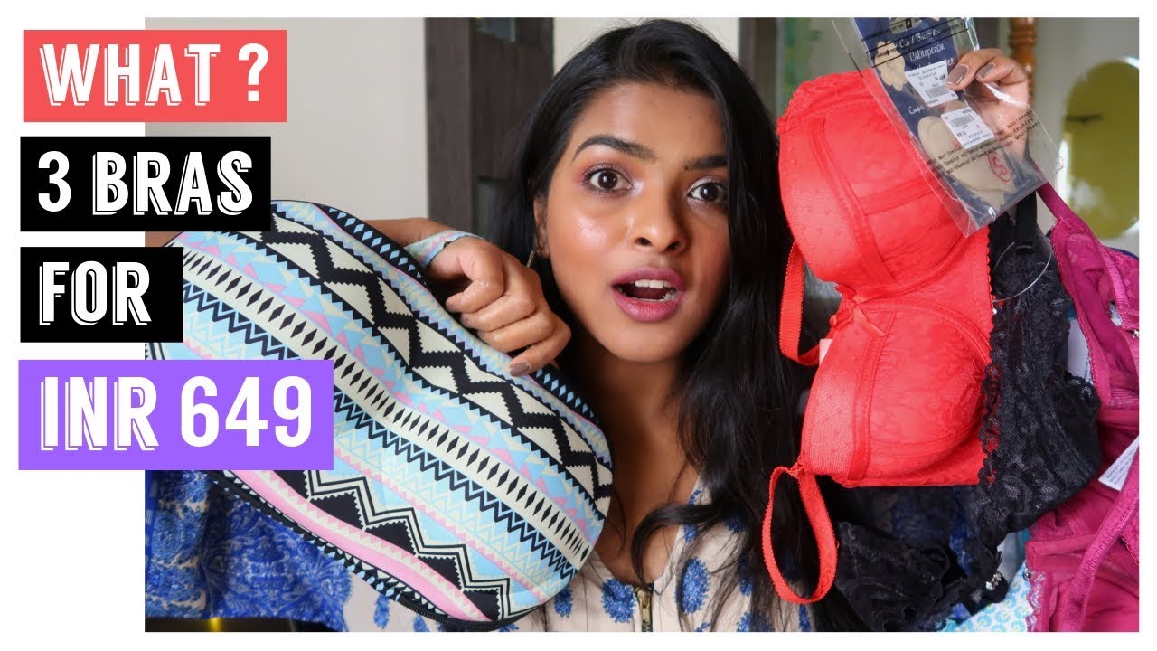 Yay ! Super Affordable Bra / Lingerie Haul | 100% cashback Cashkaro Deal ❤️👙