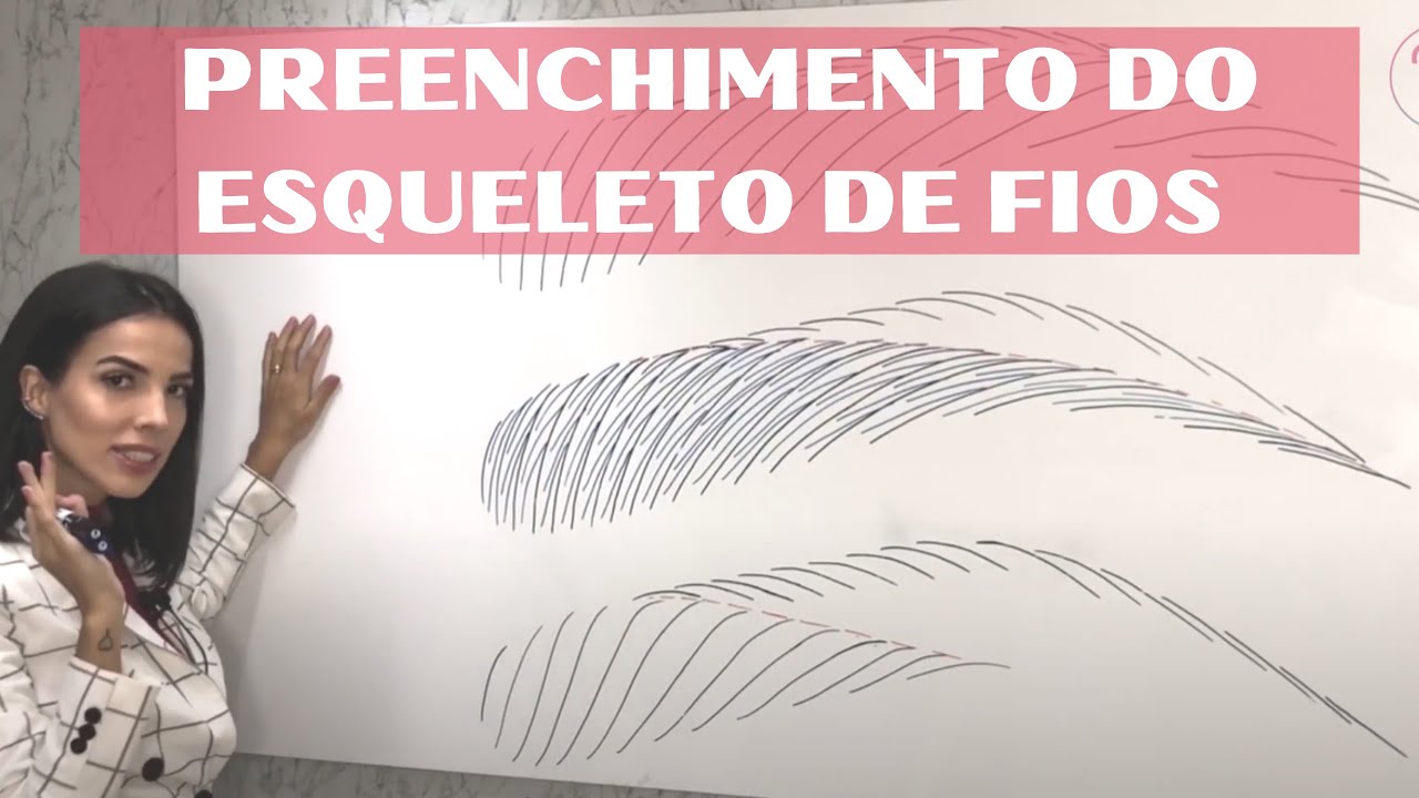 Preenchimento do Esqueleto de Fios para Iniciantes - Espinha Central