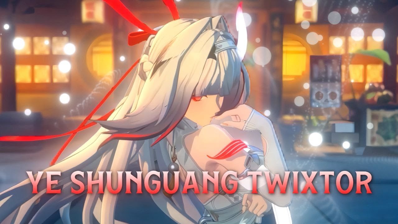 Ye Shunguang Twixtor Clips For Edits | Zenless Zone Zero