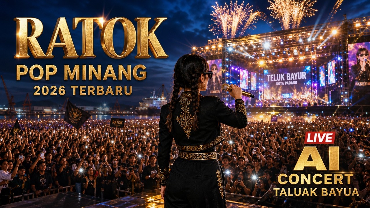 RATOK | Konser AI Minang dengan Ribuan Penonton di Taluak Bayua