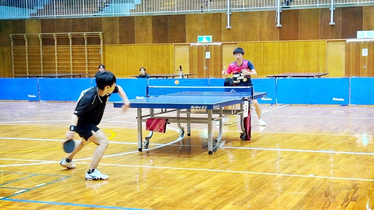 【準決勝】中国ラージ王者 和田選手と対決しました。【ラージボール】