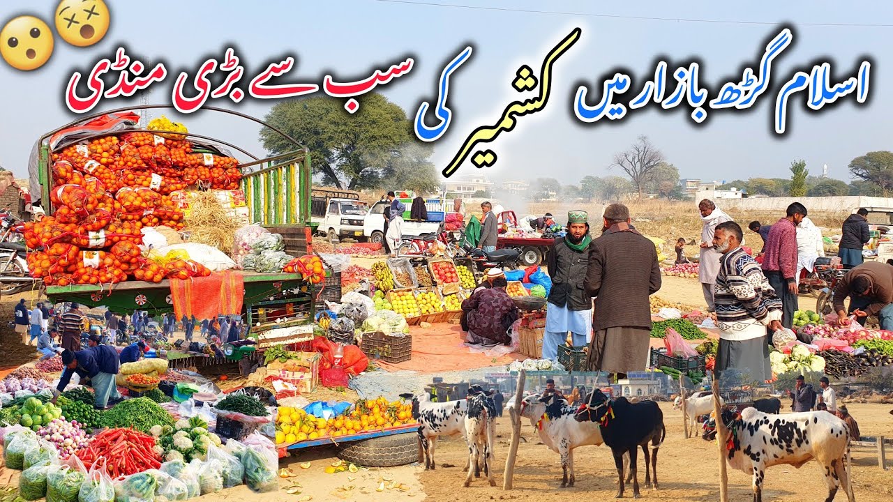 Islamgarh Bazar is the | largest market in Kashmir |😮🤗(غریب عوام کے لئے بڑی سہولت)