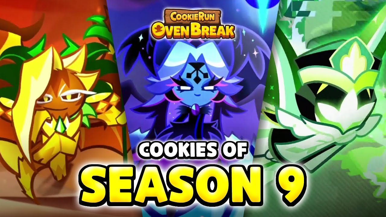 CookieRun: OvenBreak - Cookies of Season 9 (Intro Compilation)