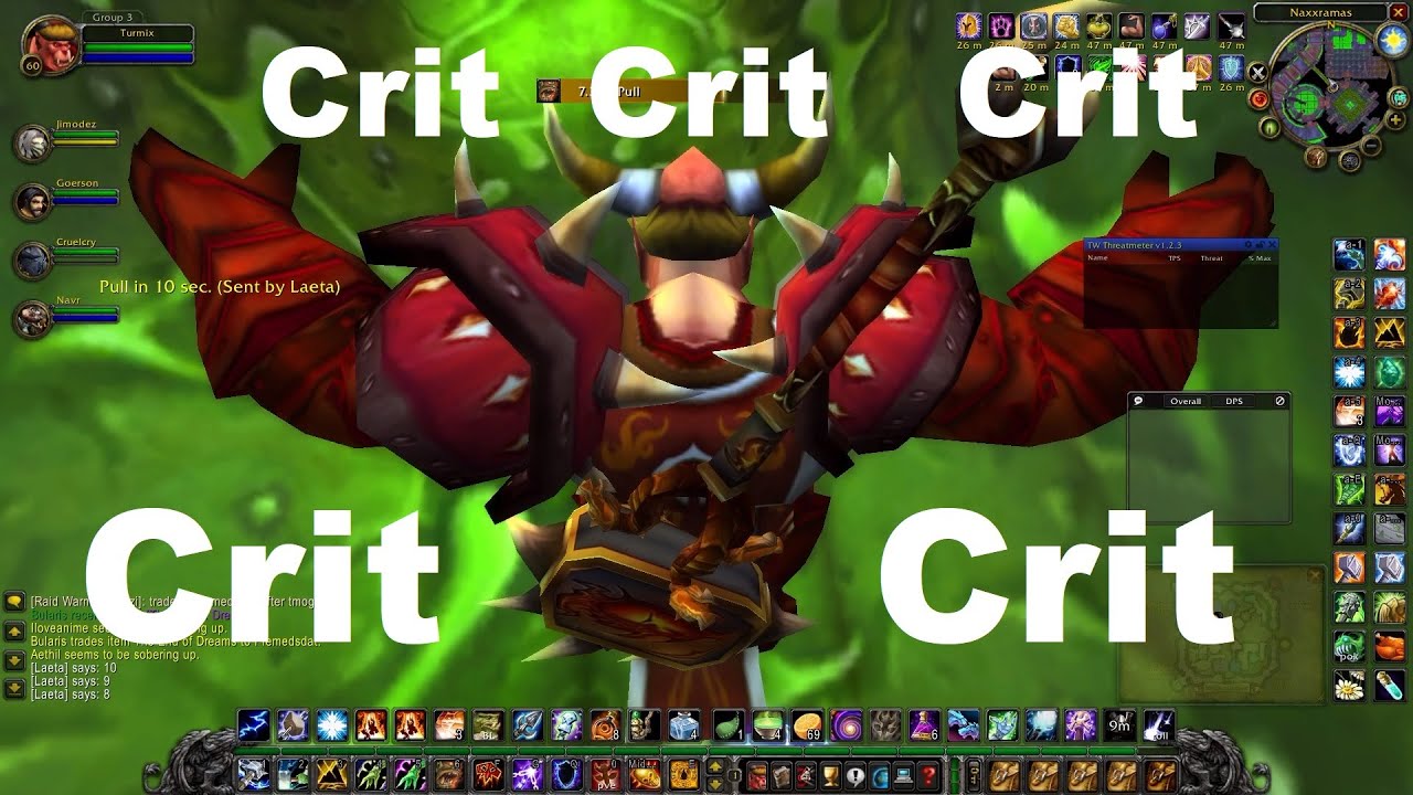 Crit Cap. Enhancement Shaman Turtle WoW.