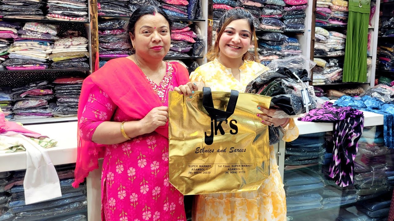 Asansol Market || Best Shop for Western Wear latest collection part -1 { JK'S Ethnics and Sarees }.