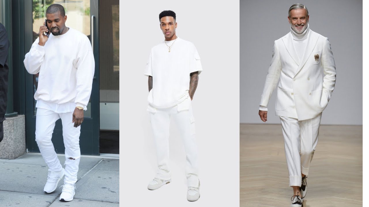 All White Outfits For Men // White Fashion // Fashionable Fellas