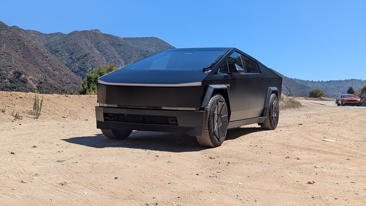 First POV Spirited Drive // 2024 Tesla Cybertruck Foundation Series