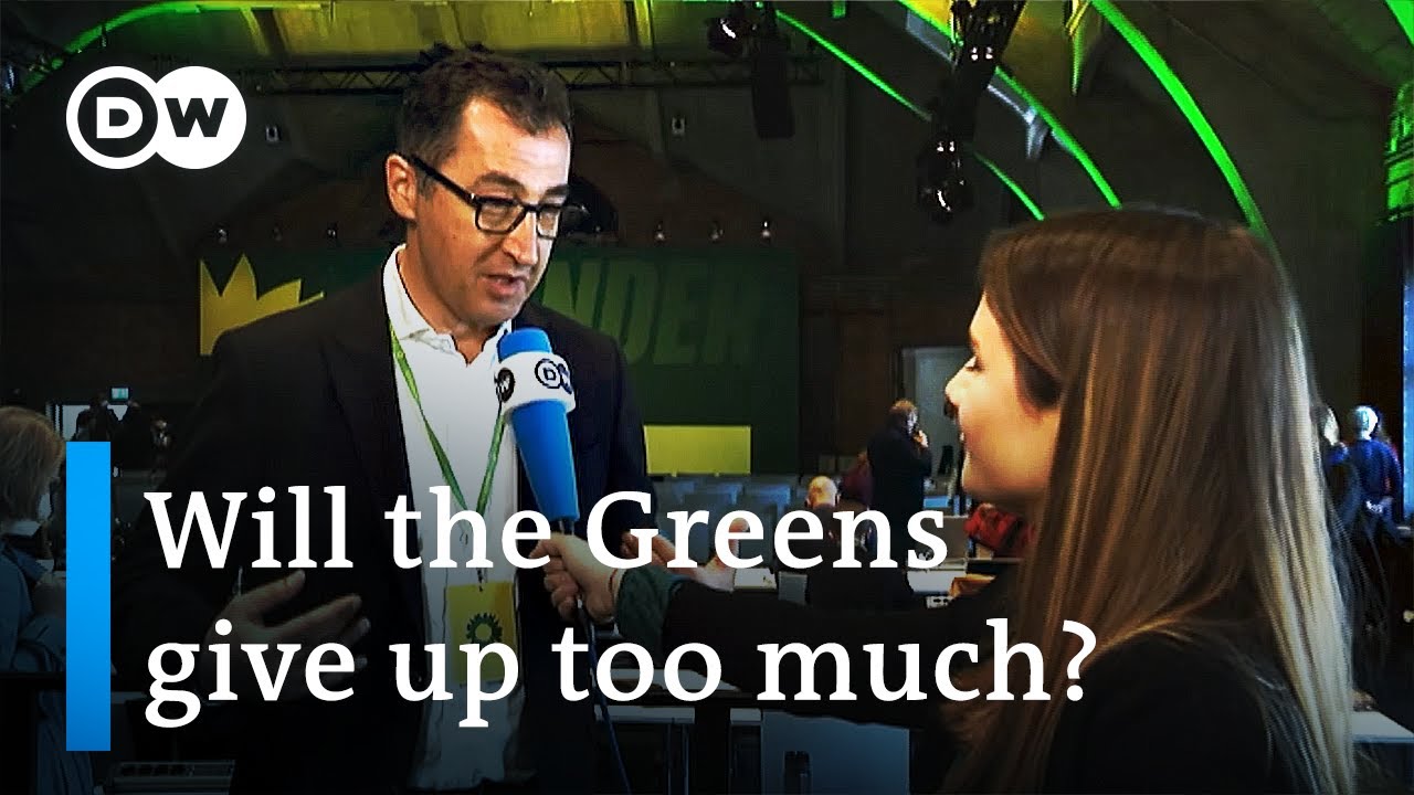 Germany's Greens meet to discuss possible coalition partners | DW News