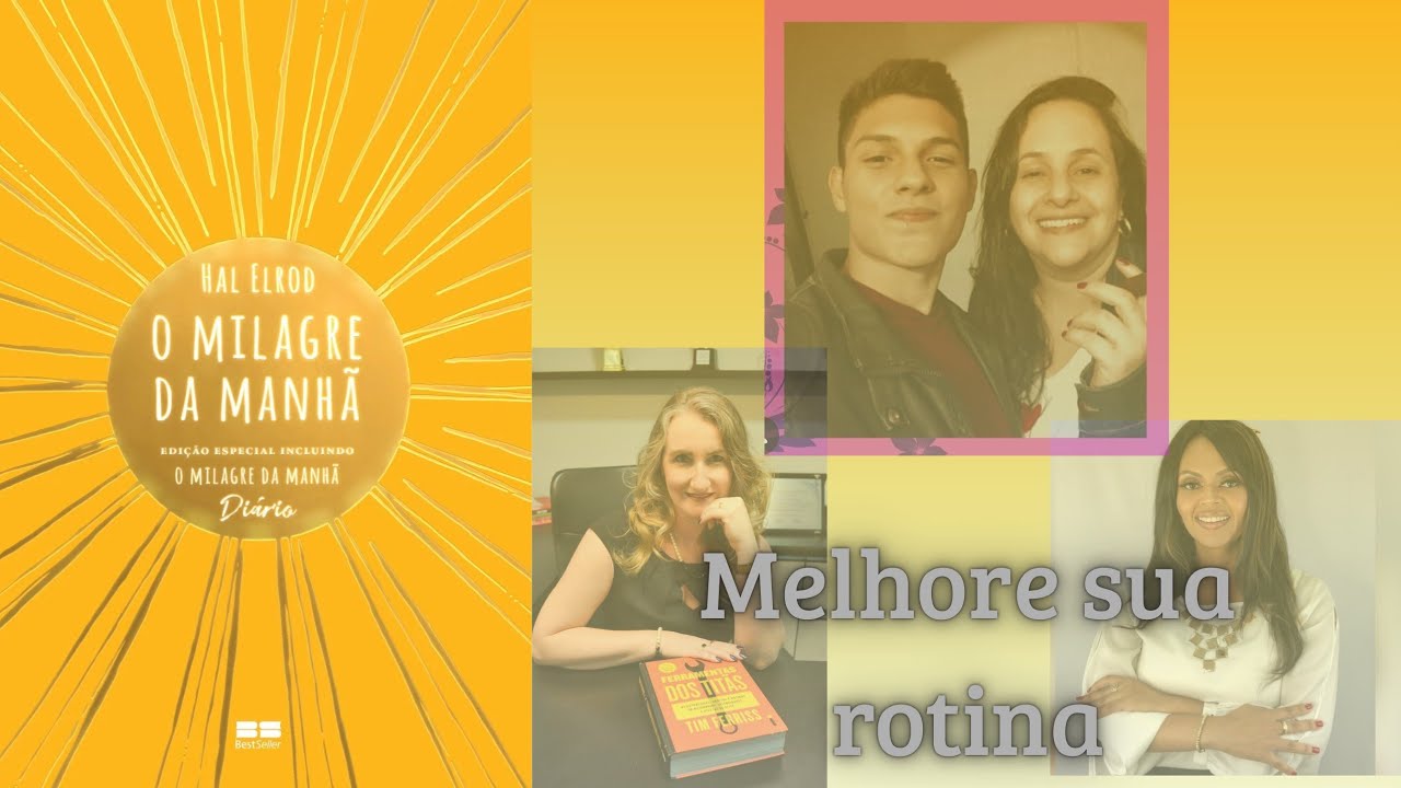 Livro O milagre da manhã  - Live 1