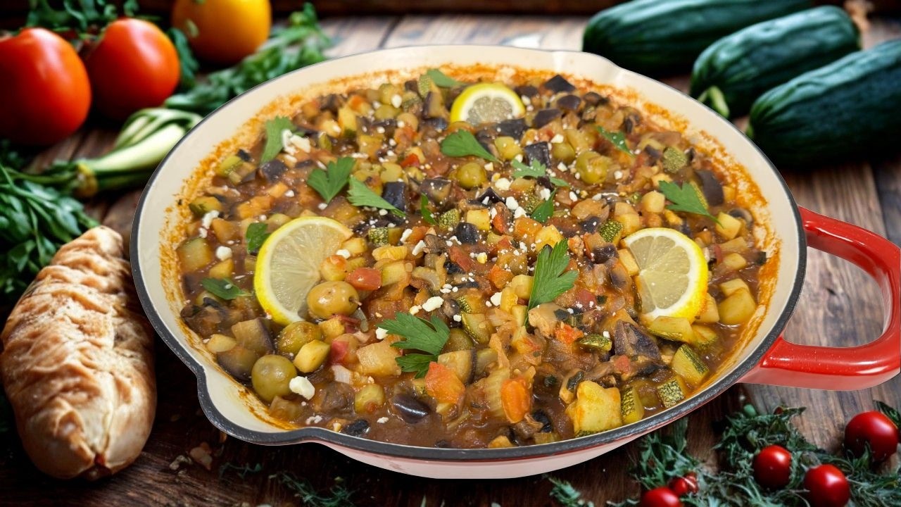 Combate Colesterol, Diabetes, Triglic&eacute;ridos.CALABACITAS GUISADAS con Berenjena. DIETA MEDITERR&Aacute;NEA