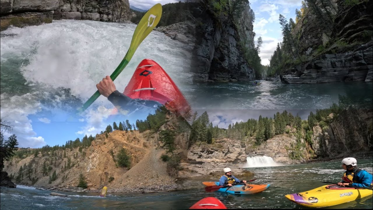 GoPro Kayaking RAW: Middle Elk River, Canada BC