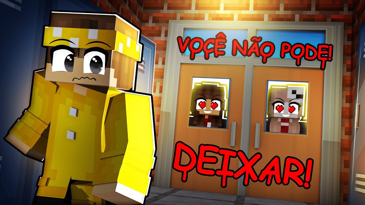 UM MENINO em uma ESCOLA de MENINAS MALUCAS no Minecraft!