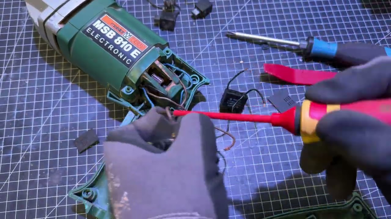 How to TearDown hammer drill percussion / impact drill disassembling Schlagbohrmaschine zerlegen DIY