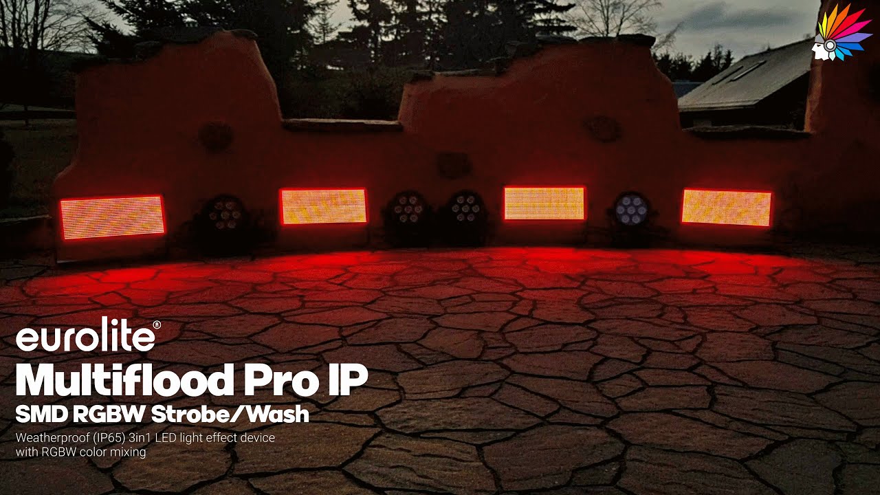 Tutorial Eurolite Multiflood Pro IP SMD RGBW Strobe/Wash auf den Color Chief Patchen