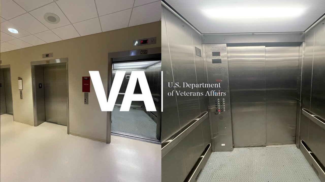 Rare Schumacher Traction C Service Elevators | Louis Stokes VA Medical Center | Cleveland, OH