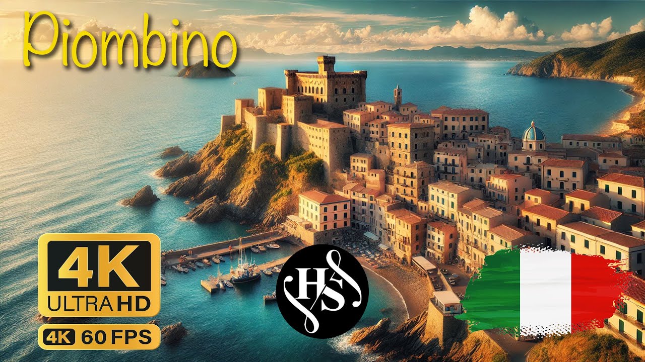 🌅 Piombino Walking Tour | Seaside Beauty & Tuscan History 🇮🇹✨
