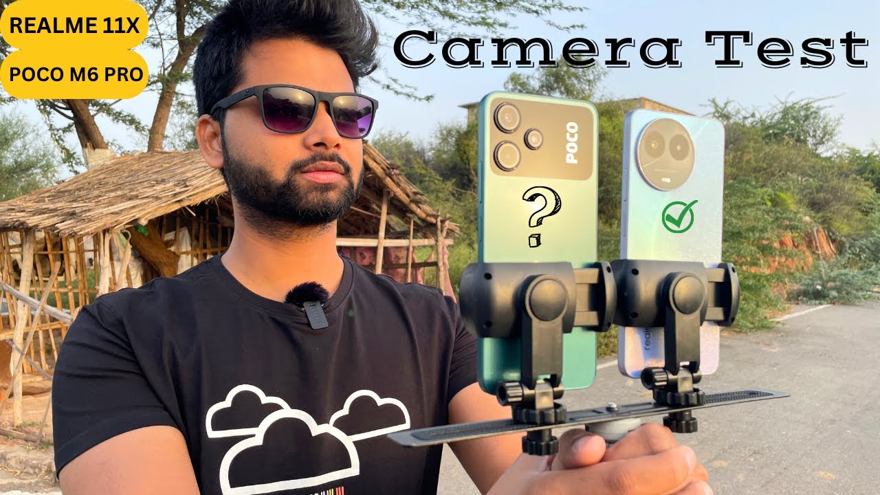 Poco M6 Pro vs Realme 11x Camera Comparison: Let's See Who Wins! #cameracomparison
