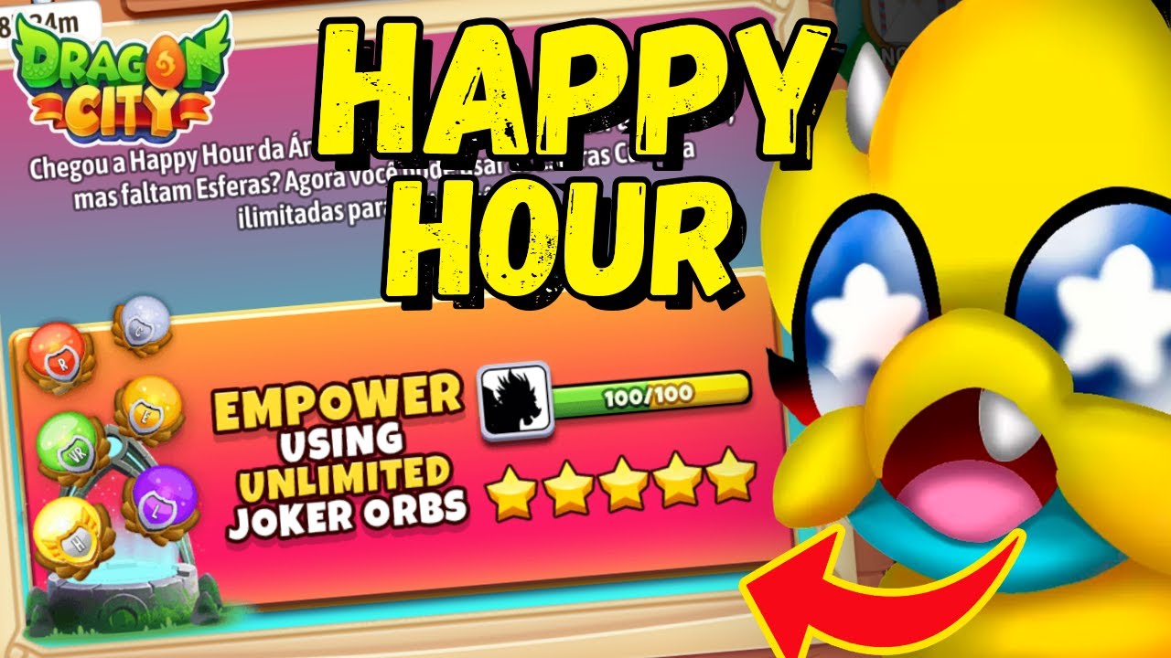 INCRÍVEL!!! APROVEITEI A MELHOR HAPPY HOUR DO DRAGON CITY