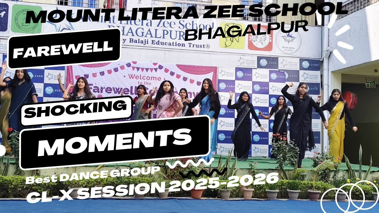 Girls group Dance | Farewell 2026 | Mount Litera Zee School - Bhagalpur #trending #viral #reels