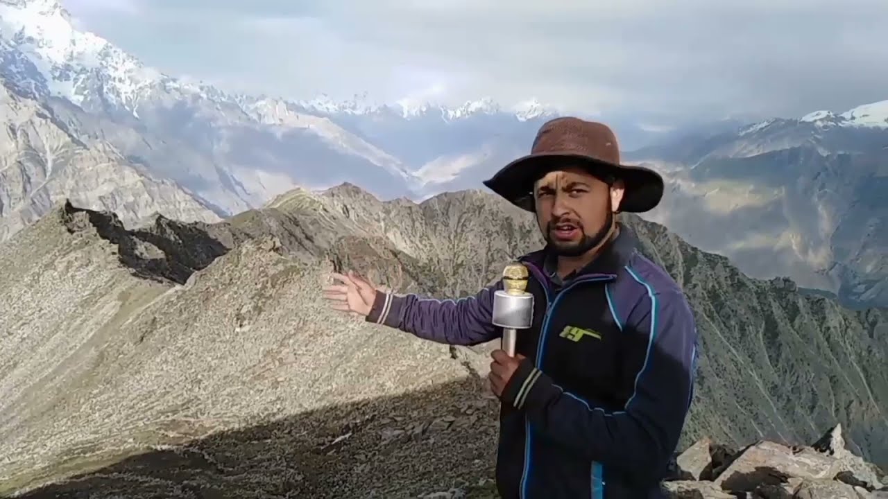 From the top of Nasirabad Hunza Gilgit Baltistan Pakistan
