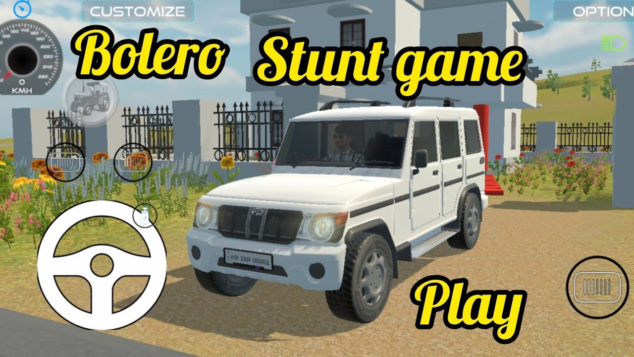 Bolero car jump drive stunt heavy driver gaming lifestyle heavy duty Heavy driver 💪