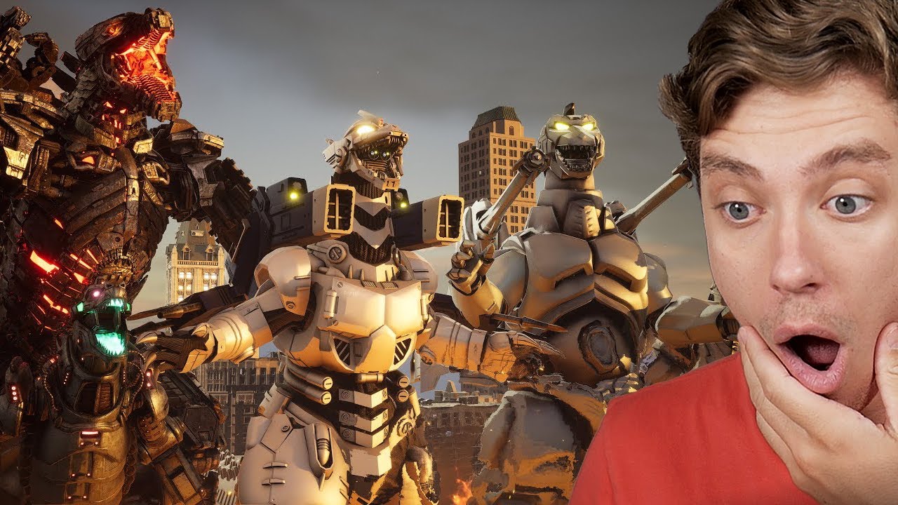 Reacting To *NEW* EVOLUTION Of MECHA  GODZILLA (1974 -2022)