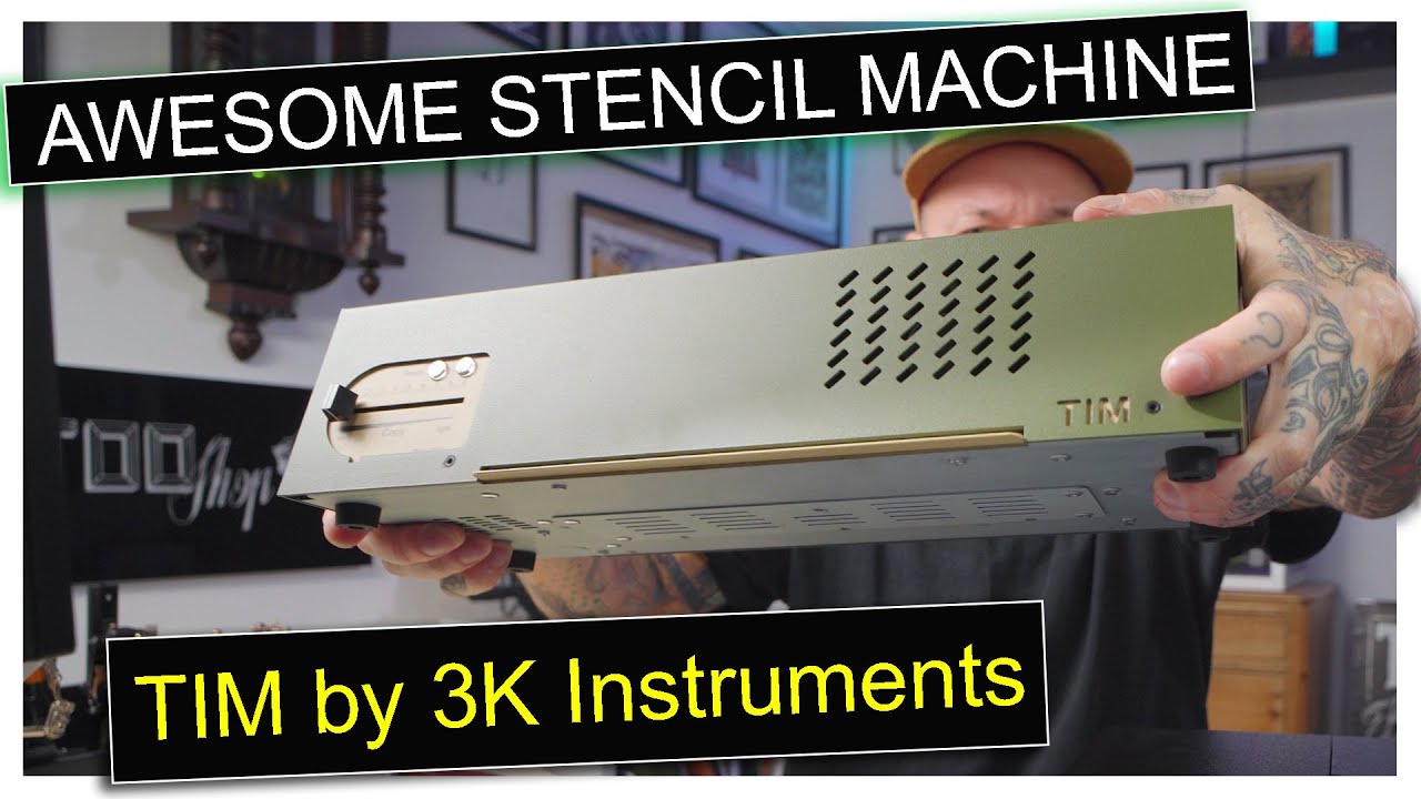 Thermocopier TIM - tattoo stencil machine