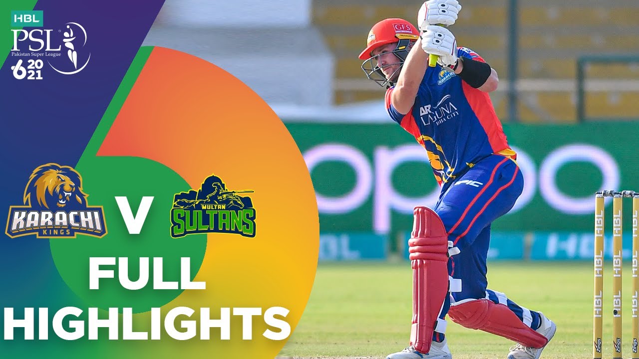 Full Highlights | Karachi Kings vs Multan Sultans | Match 9 | HBL PSL 6 | MG2T