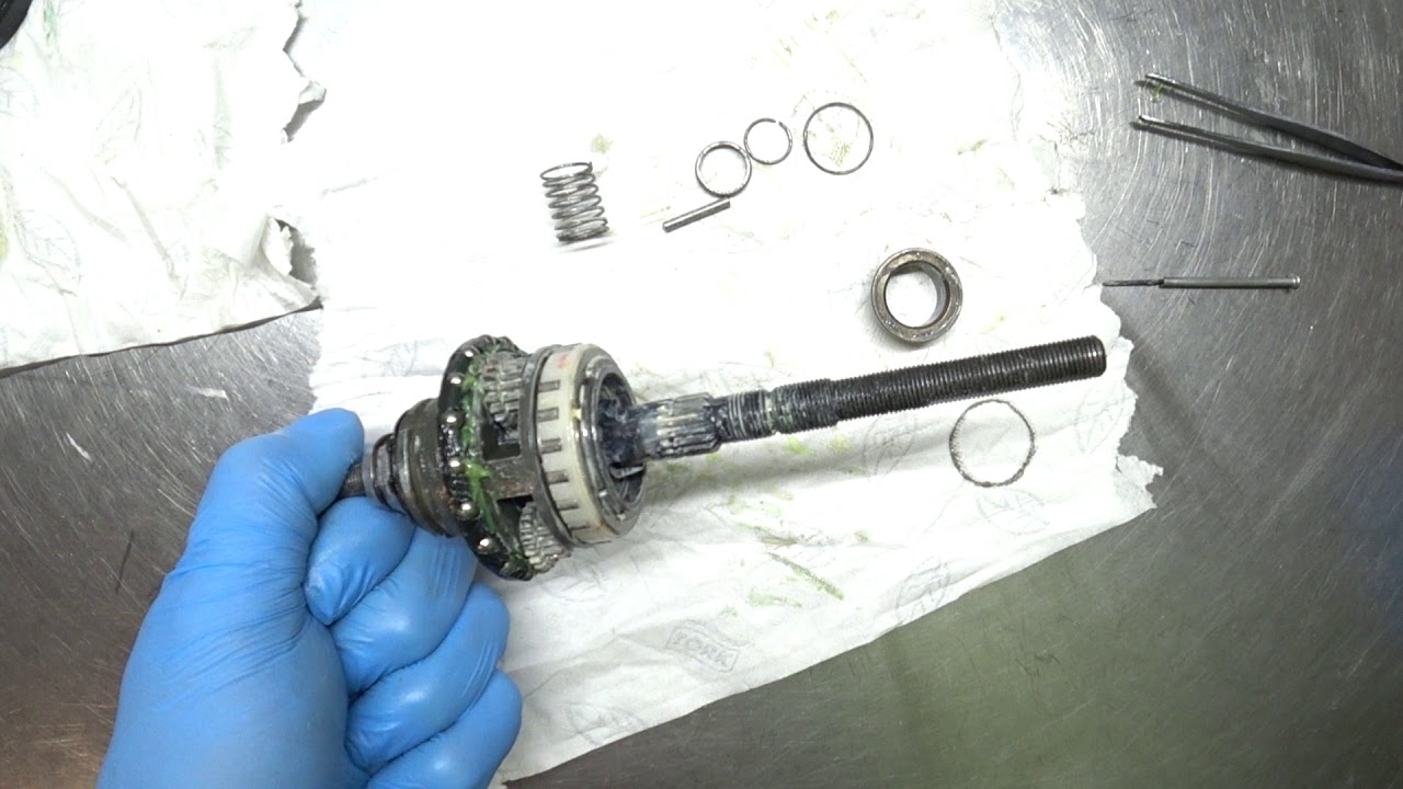 SHIMANO NEXUS SG-5R30 assembly (подробная сборка)
