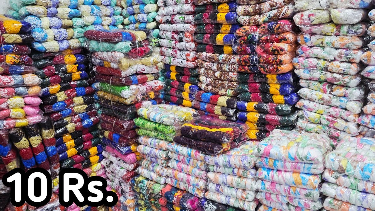 सूरत में सबसे सस्ते रेट //CHIFFON DUPATTA WHOLESALE MARKET IN SURAT, COTTON DUPATTA IN SURAT#DUPATTA