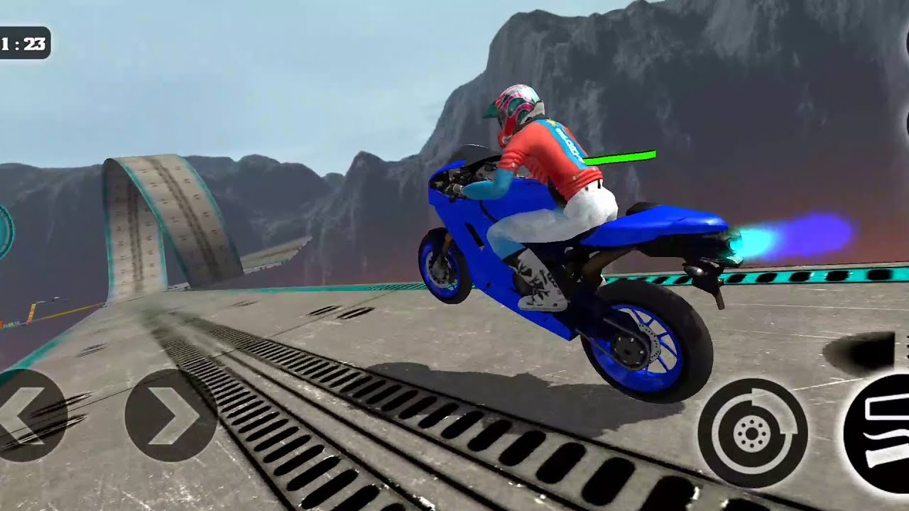 Impossible Moto Bike Tracks - First Levels - Best Android Gameplay 2019