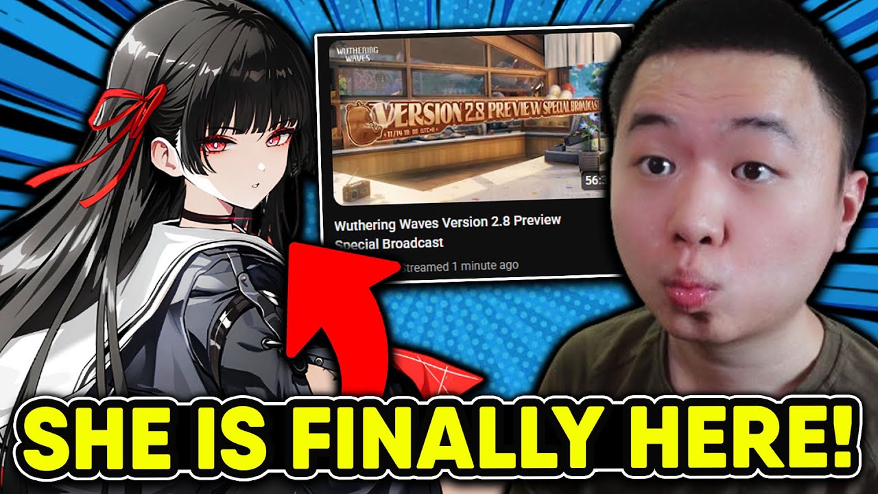 CHISA LOOKS INSANE! (New Map, Story update, New Characters!) - Wuthering Waves v2.8 Livestream React