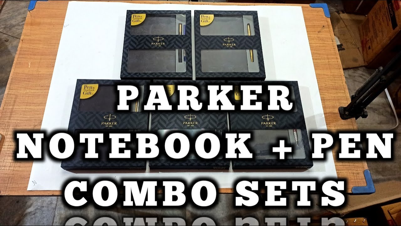 Parker Notebook + Pen Combo Gift Sets | Quick Review & Unboxing