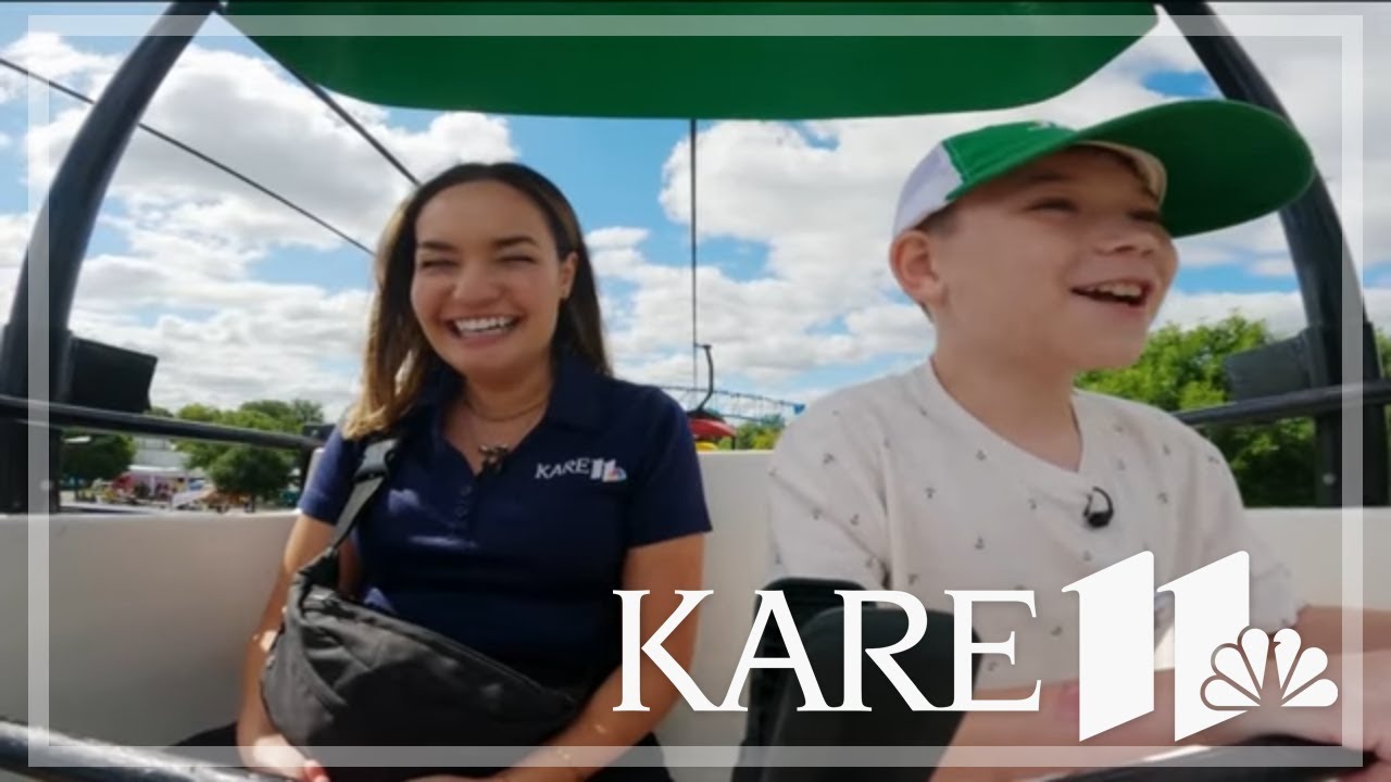 Samie teams up with a fair-goer to bring 'trouble' to the Minnesota State Fair