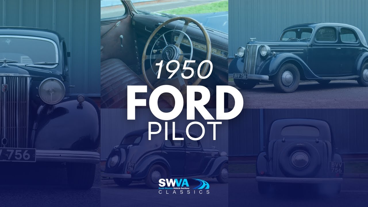 LOT 81 - Ford V8 Pilot 1950 | SWVA 31st October 2024 Autumn Classic Car Auction