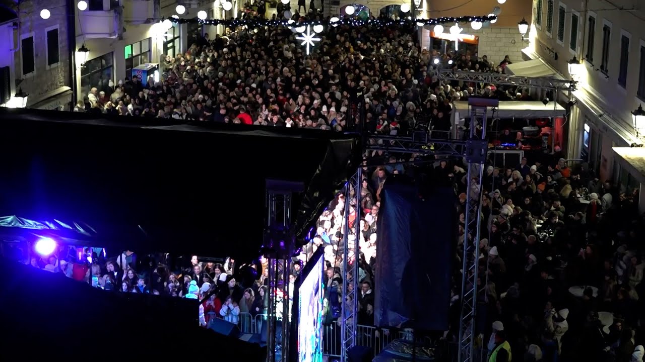 New Year's Eve in Herceg Novi, MONTENEGRO