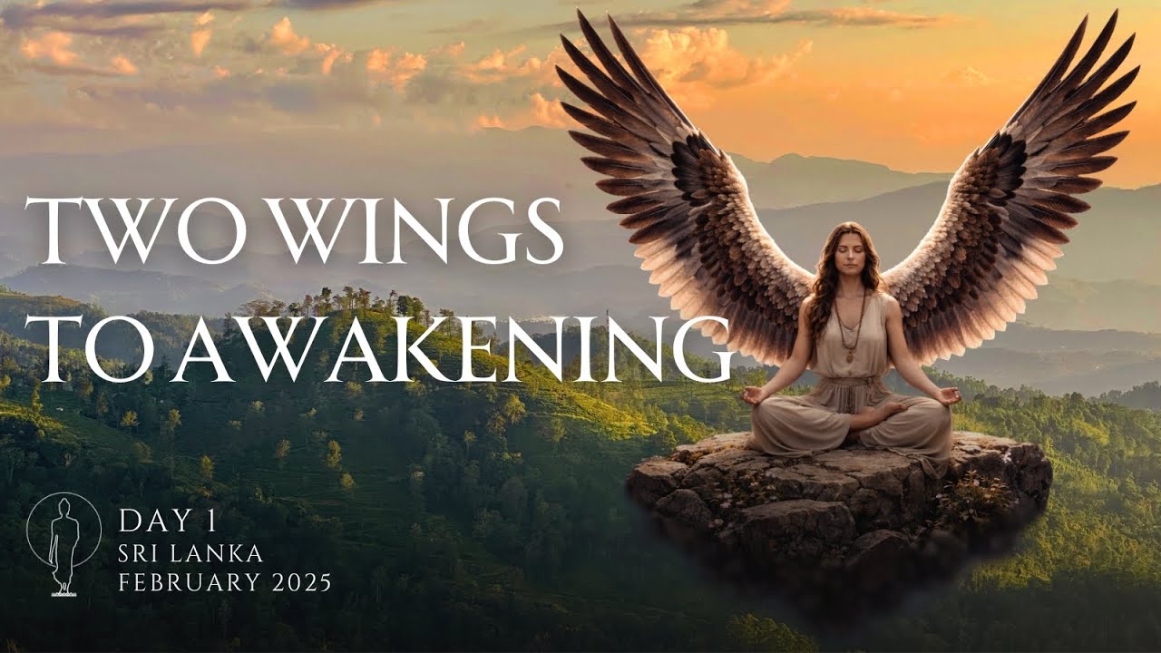 Two Wings to Awakening | Letting Go vs Mental Uplift | How to Meditate
