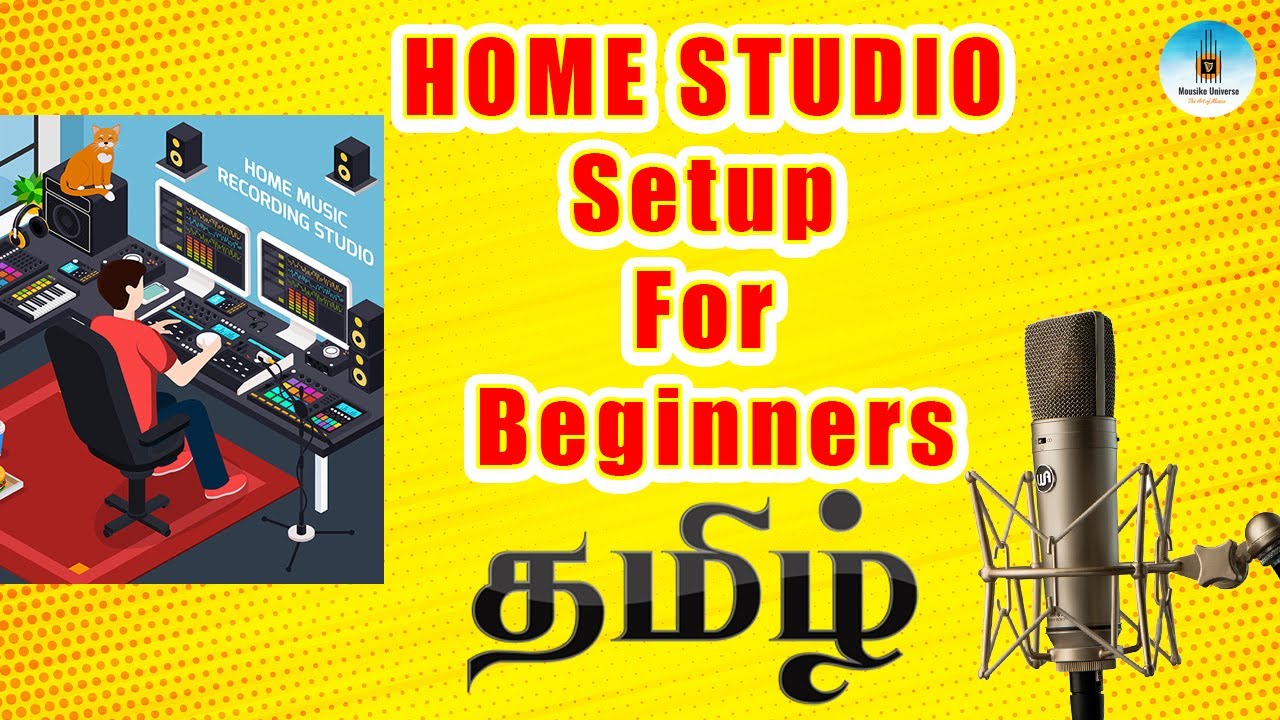 Home Studio Setup For Beginners in 2021 | In Tamil | What is Music Production #1