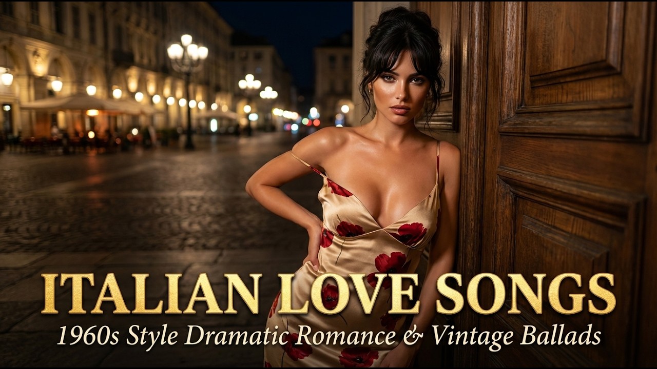 Golden Era Italian Love Songs ♥ 1960s Style Dramatic Romance & Vintage Ballads