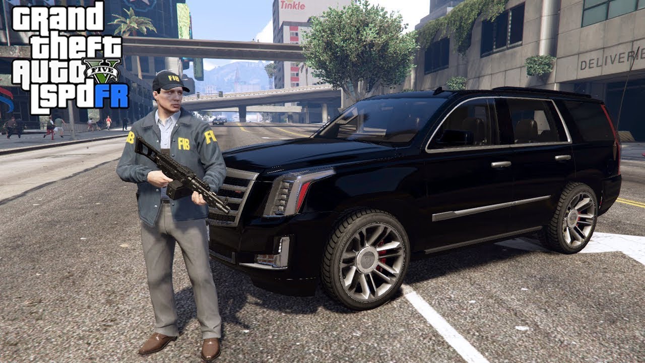 GTA 5|LSPDRF #112|FIB - FBI EN GTA V - ESCALADE |EdgarFtw