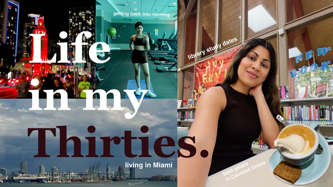 Getting Back Into Running + Cozy Weekend in Miami | Study Day, Sushi Takeout & Tennis