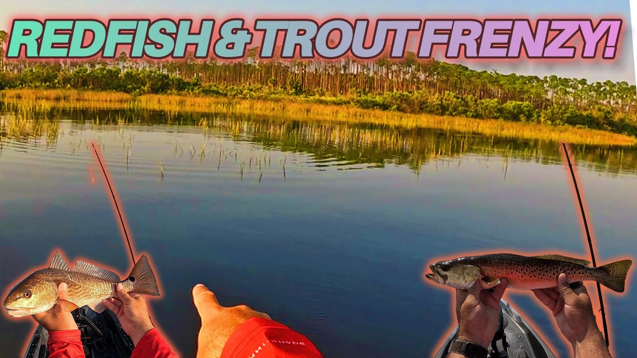 All-Day Redfish & Trout Frenzy in Bunkers Cove | Nonstop Panama City Action!