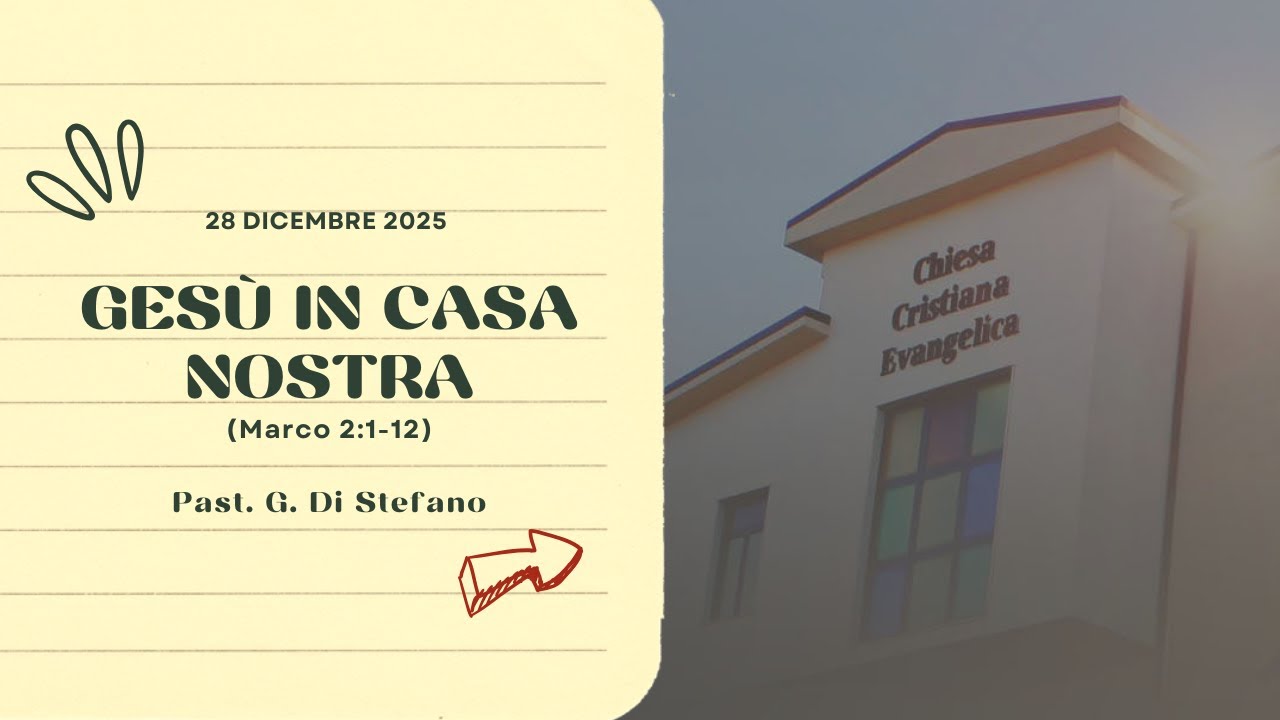 GESU' IN CASA NOSTRA (Marco 2:1-12)