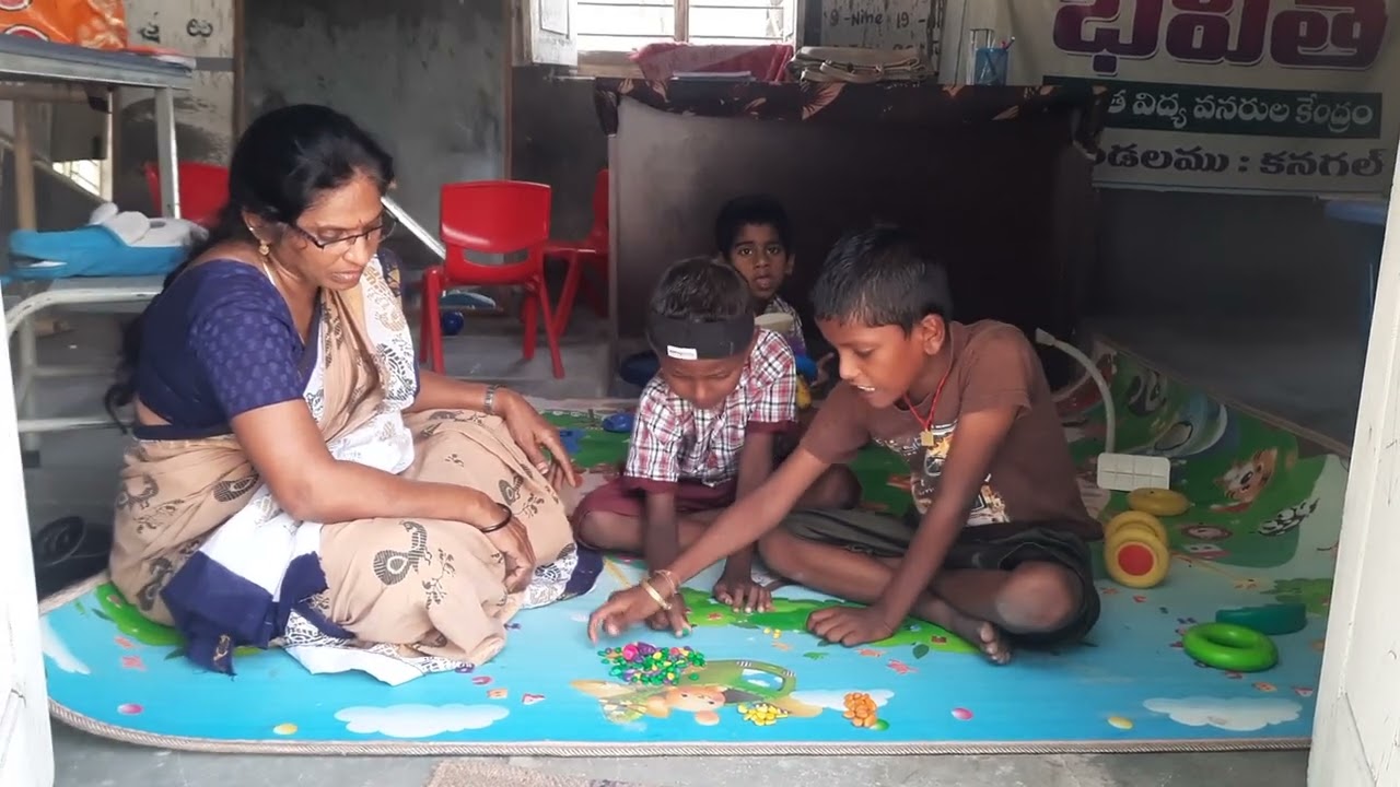 CWSN Children Activity at Bhavitha Centre Kanagal 